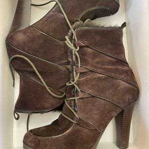 Women Calvin Klein Suede boots